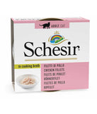 Schesir Cat Can Broth-Wet Food Chicken