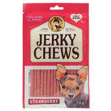 Charlie Jerky Chews Stick Strawberry Flavor Premium Dog Treats 70G