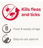 Beaphar Fiprotec Spot-On Flea & Tick Treatment For Cats